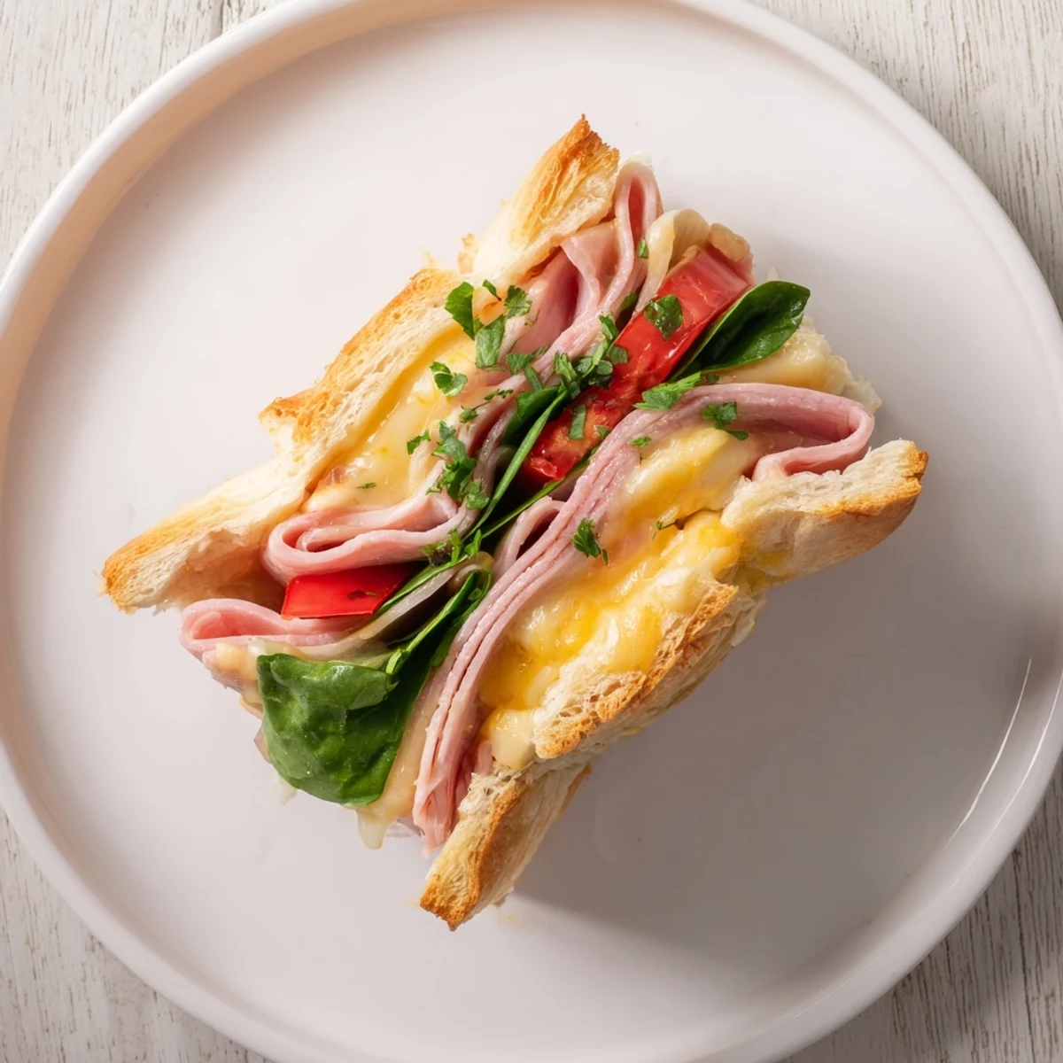 Star-shaped party sandwiches, featuring deli meats and creamy cheese, ready for your next party.