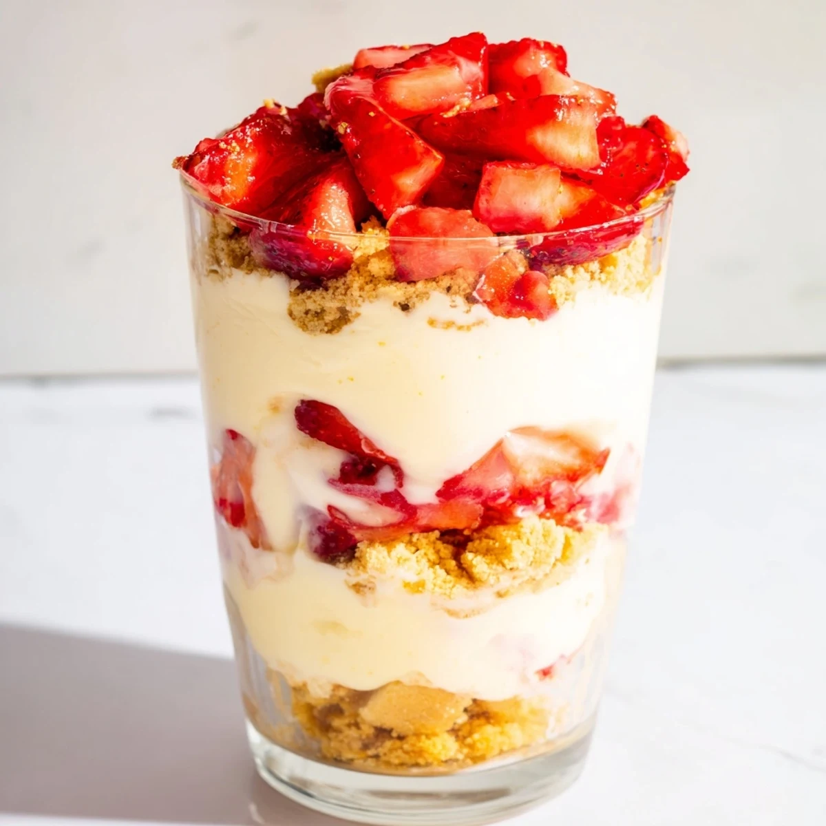 Strawberry Cheesecake Parfait Cups