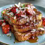Spring Brunch Strawberry French Toast