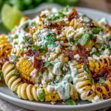 Elote Pasta Salad Cotija Chili
