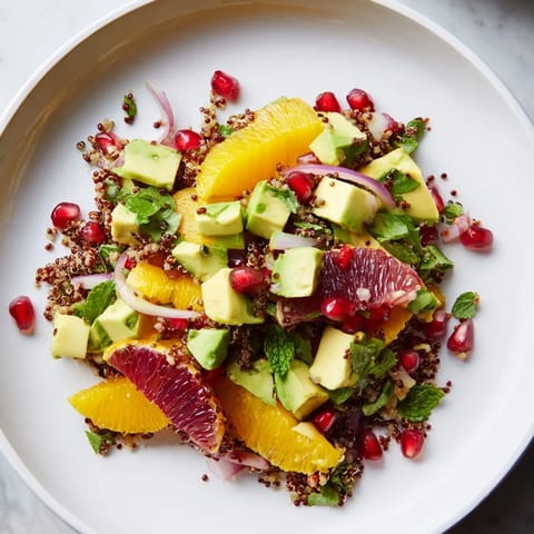 Fresh Citrus Avocado Quinoa Bowl