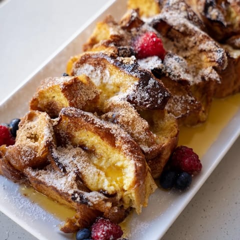 Soft Spice Baked French Toast