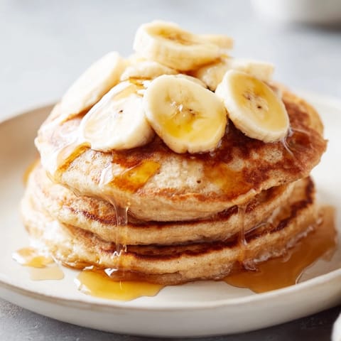 Golden Brunch Banana Pancakes