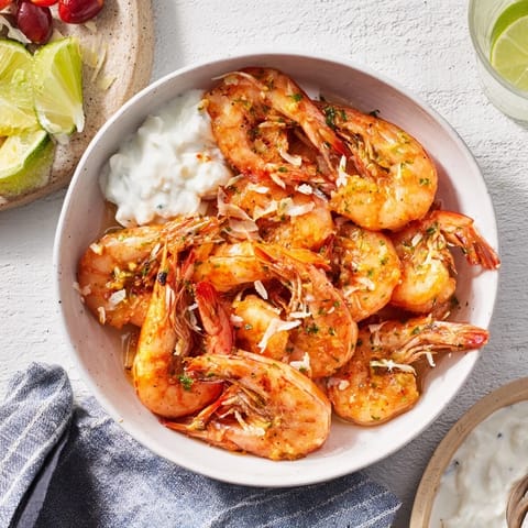 Light Bright Lemon Herb Shrimp