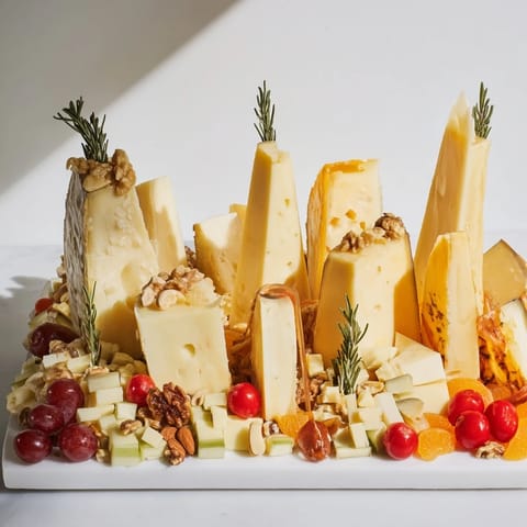 Sculptural Cheese Landscape
