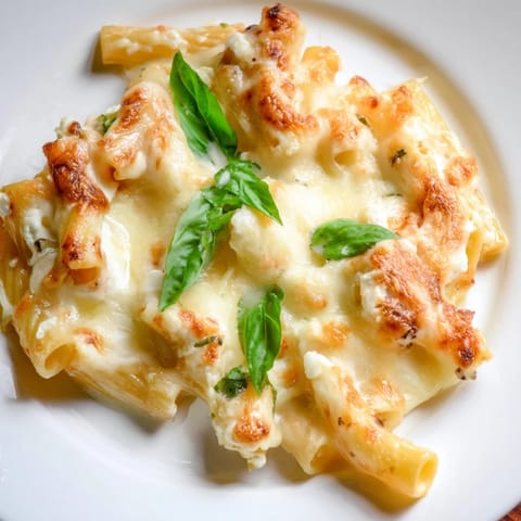 Four Cheese Baked Pasta