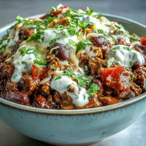 Slow Cooker Hearty Beef Chili