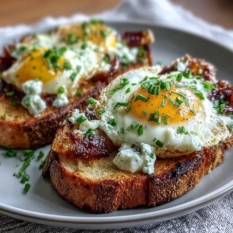 Asparagus and Egg Tartines with tender asparagus, creamy eggs, and fresh chives on rustic sourdough bread.