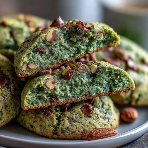 St. Pattys Pistachio Pudding Cookies