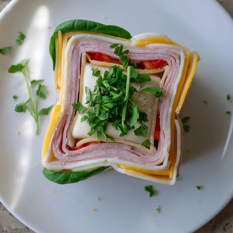Enjoy colorful party sandwiches: star-shaped deli roll-ups perfect for easy entertaining and delicious bites.
