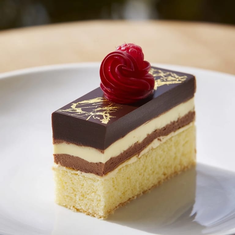 Visualize a perfect The Golden Ratio Shell dessert, ready to be sliced, cool chilling time.