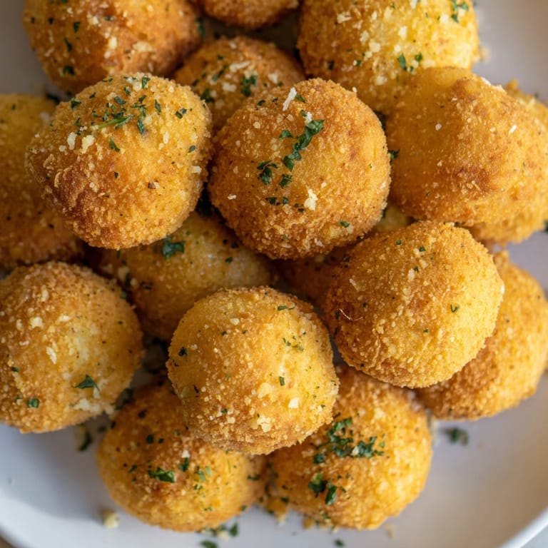 Golden Air Fryer Pasta Gnocchi, a delicious snack, served with warm marinara for dipping pleasure.