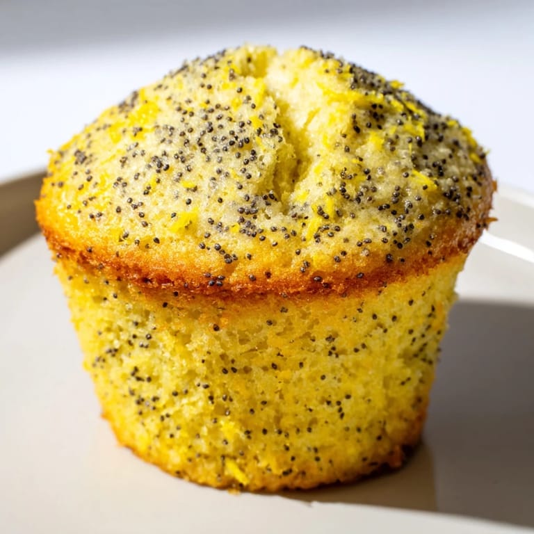Fluffy Lemon Poppy Seed Muffins with a tangy lemon glaze, perfect morning baked goods and delightful snack.