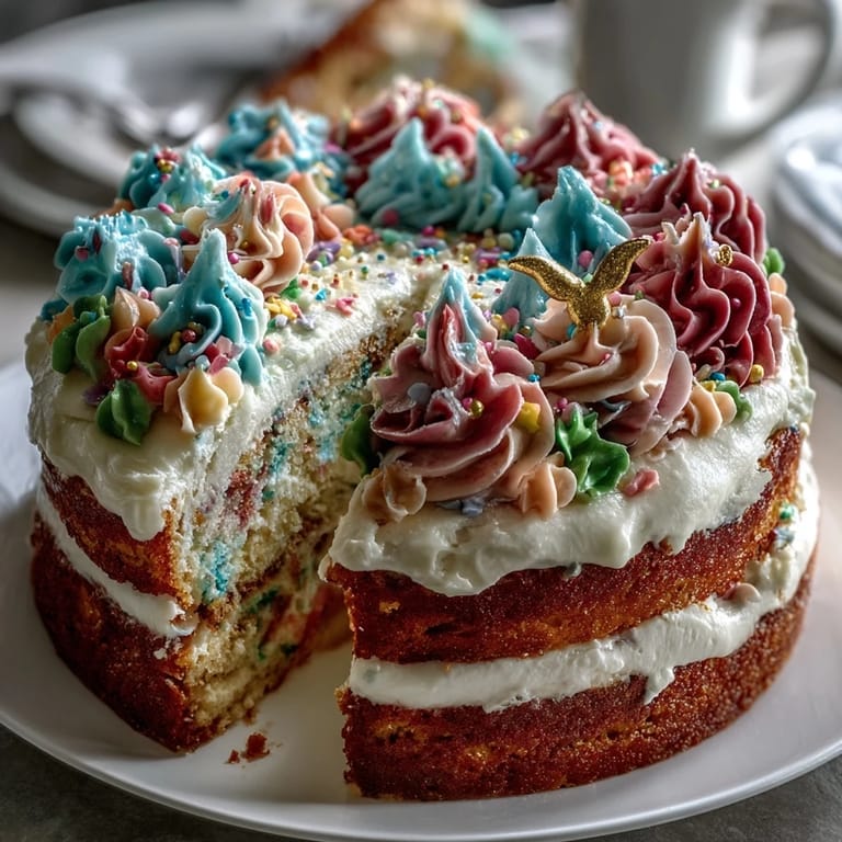 Layered vanilla cake with intricate floral buttercream piping, perfect for celebrating a Taurus birthday and graduation milestone.